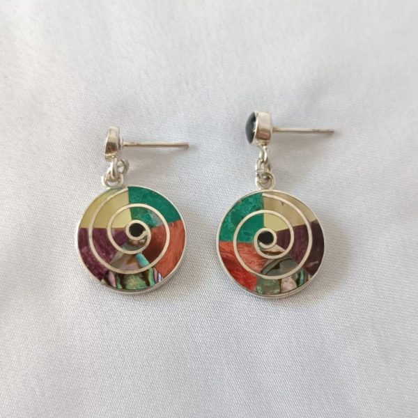 Aretes Circulo de la vida Pachamama