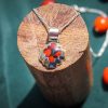 Dije Amuleto Chacana de Huayruro en Plata 950