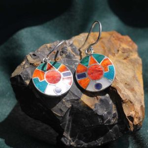 Aretes Calendario Inca