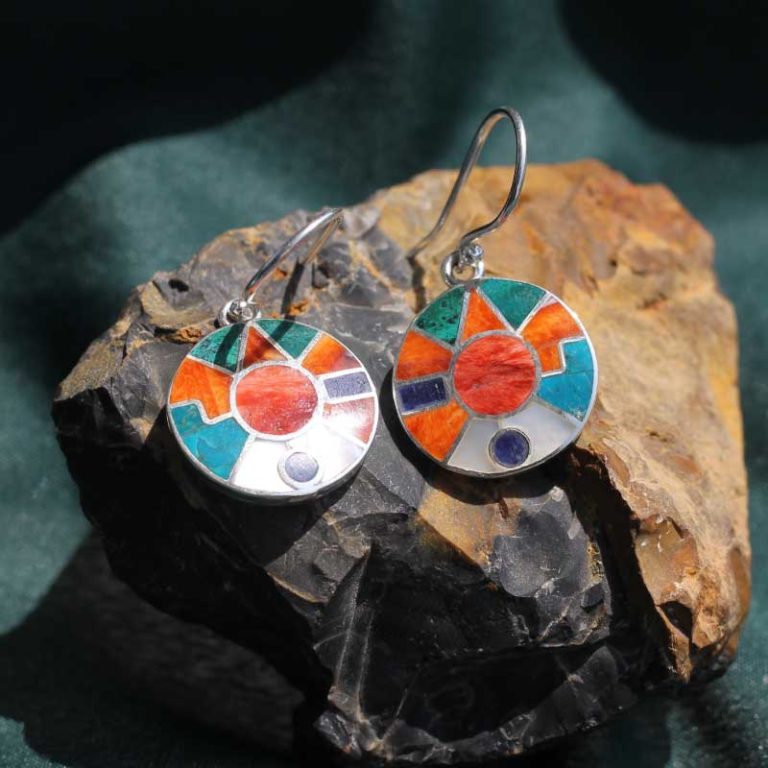 Aretes Calendario Inca