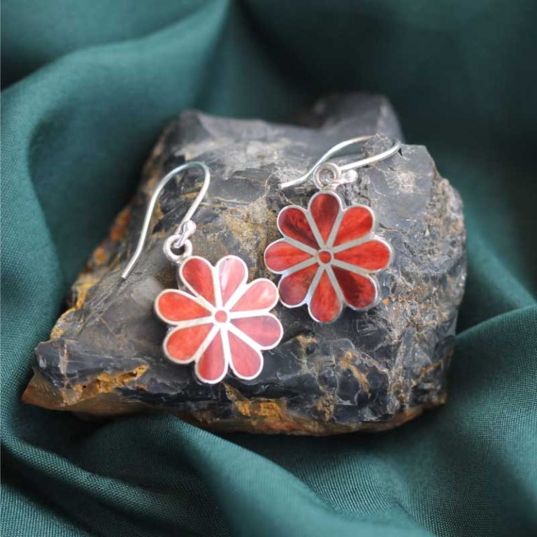 Aretes Flor Mutisia