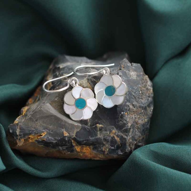 Aretes Flor Nicandra