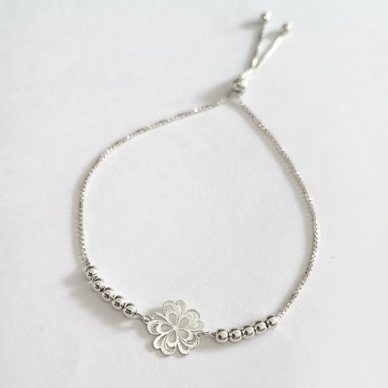 Pulsera Regulable Flor Andina - Image 2