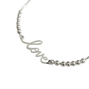 Pulsera regulable Love