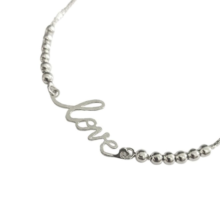 Pulsera regulable Love