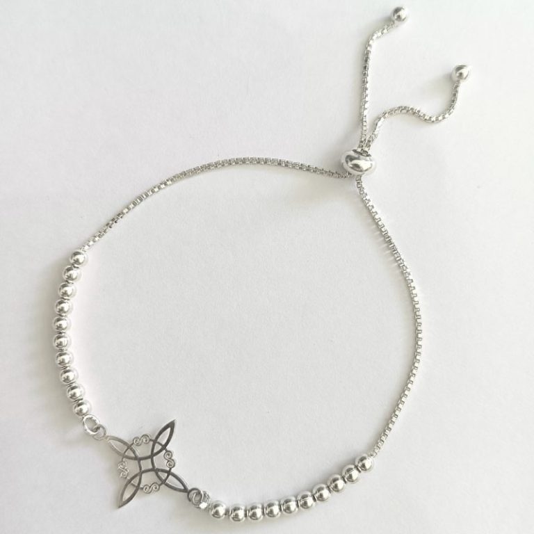 Pulsera Regulable Nudo de bruja