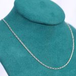 Cadena Fígaro Tifani 40 cm en plata ley 925