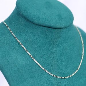 Cadena Fígaro Tifani 40 cm en plata ley 925