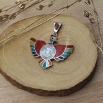 Dije Colgante Cóndor Incaico en Plata ley 950 | Joya de la Cosmovisión Inca