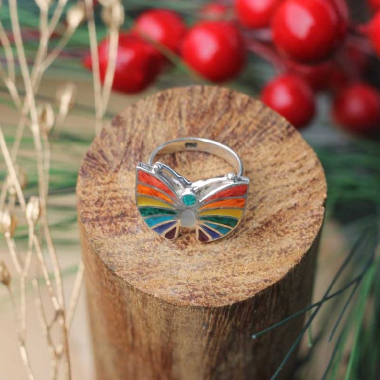 Anillo regulable Mariposa Wayra