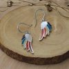 Aretes Ala de Cóndor Mensajero de Plata ley 950 | Joya Andina de Protección