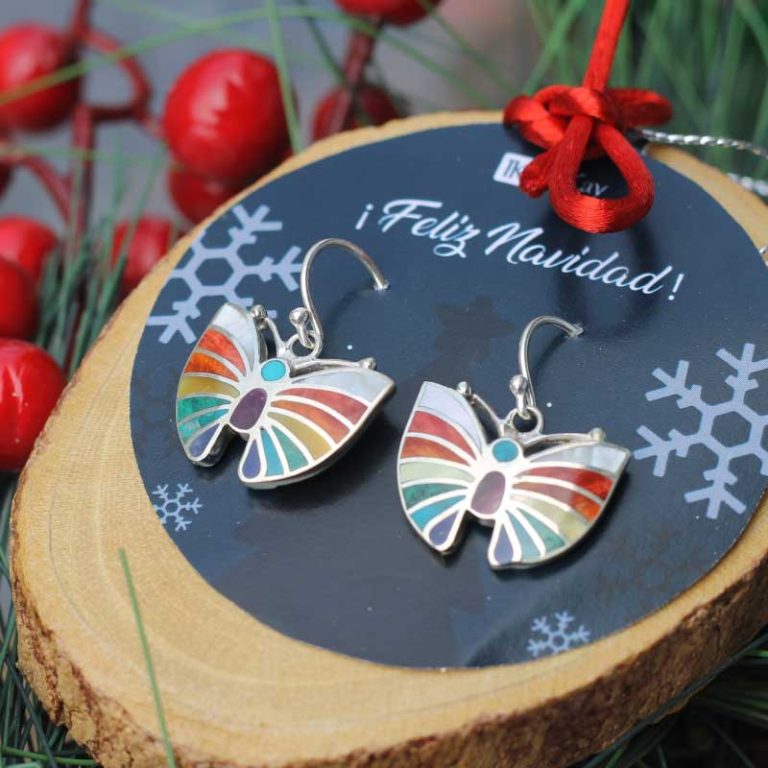 Aretes Mariposa Wayra