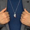Dije Ala de Cóndor Mensajero Plata ley 950 | Joyería Mística Andina Mensajero