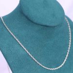 Cadena Prisma de 60 cm en plata ley 925