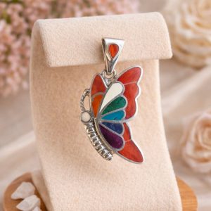 Dije Mariposa Sagrada Colgante