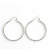 Argollas atemporales Lisas de 2.5 cm