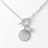 Collar Medalla y Destello