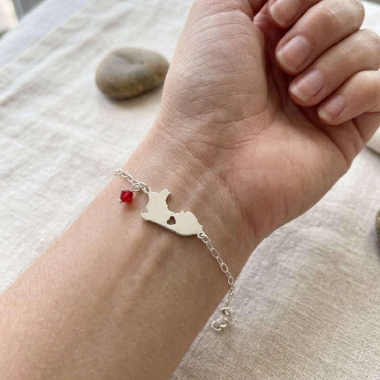 Pulsera Mapa del Perú